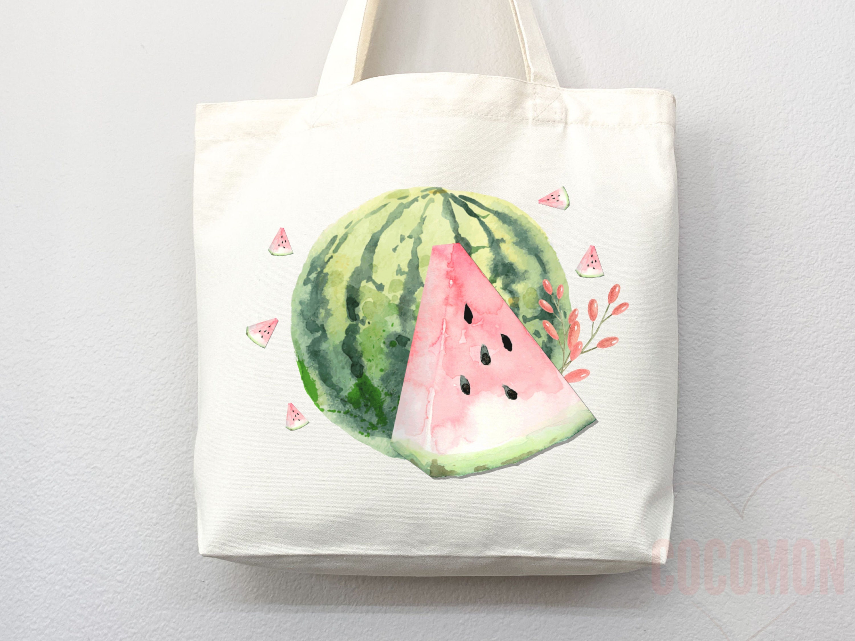 Watermelon tote bag sales