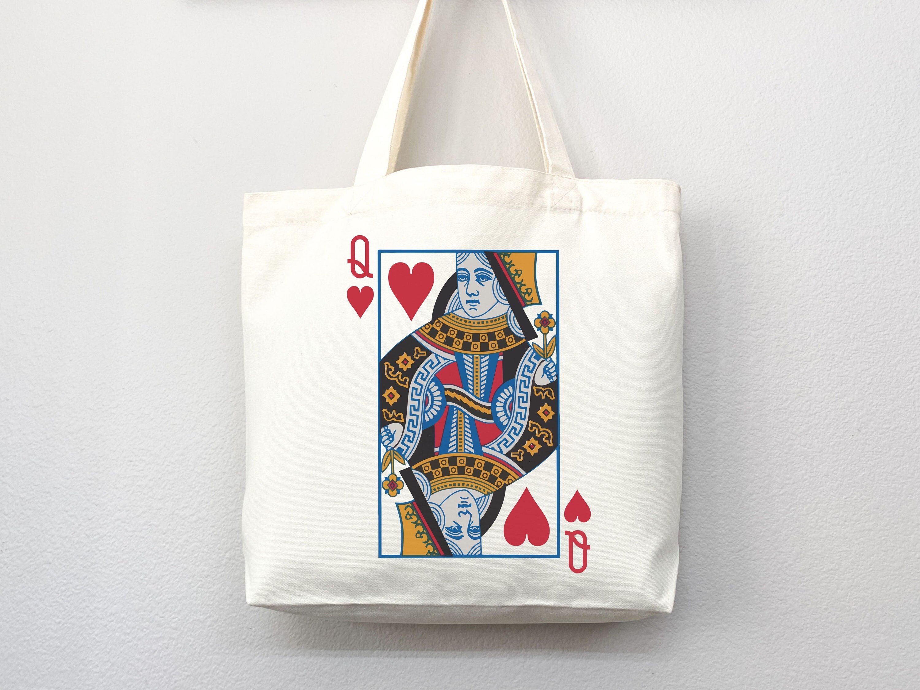 Carrie Bradshaw Queen of Hearts Tote Bag 