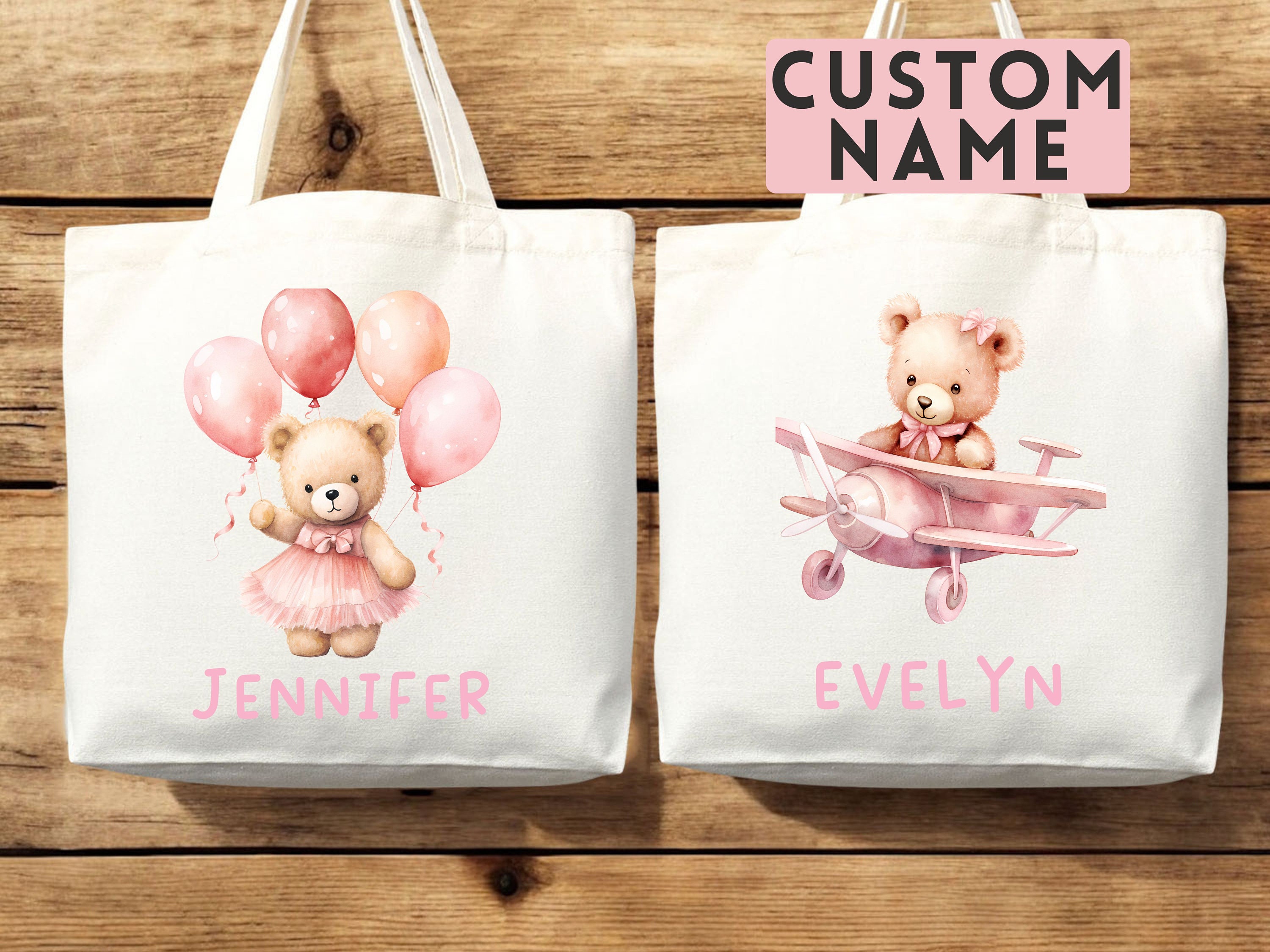 Bear Tote Bag - Etsy