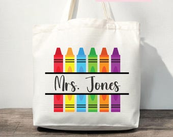 Personalized Teacher Tote Bag Custom Teacher Tote Bag Custom Teacher Gift Tote Bag for Teacher Appreciation Gift for Teacher Custom Tote Bag