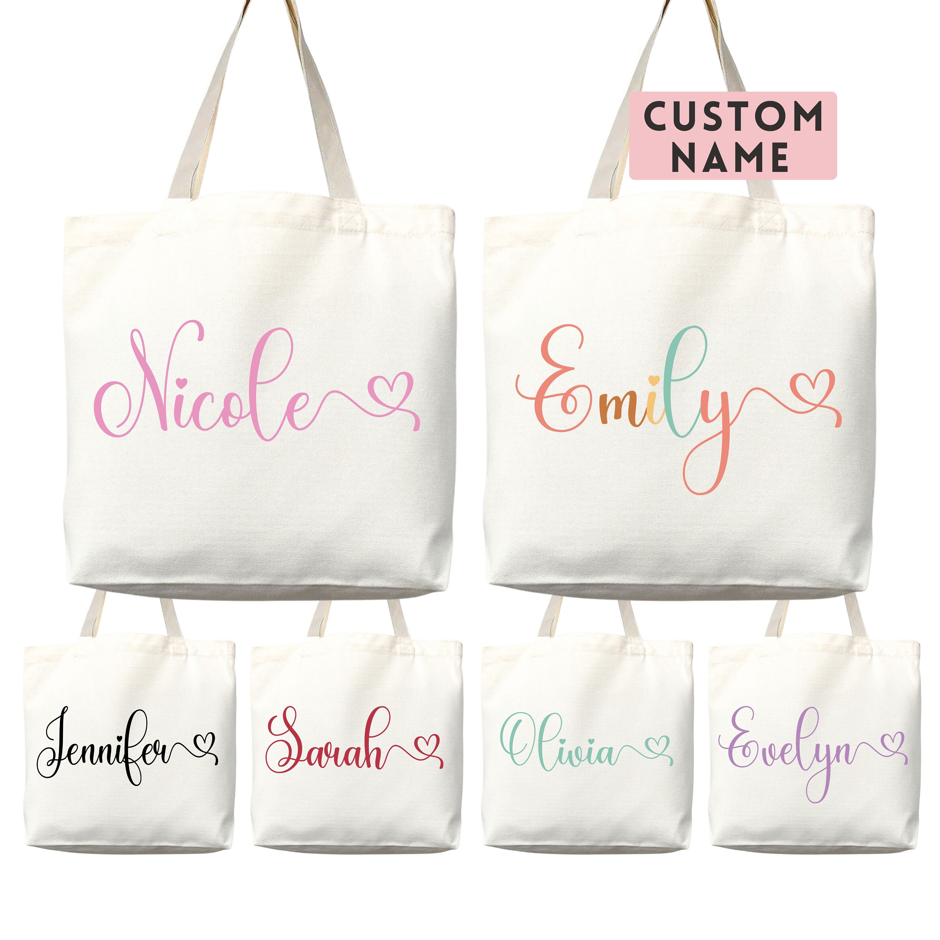 Custom name bags cheap
