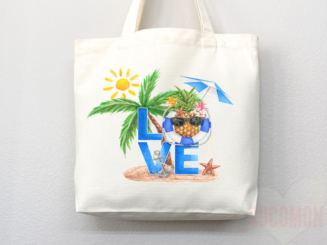 Pineapple beach bag hotsell