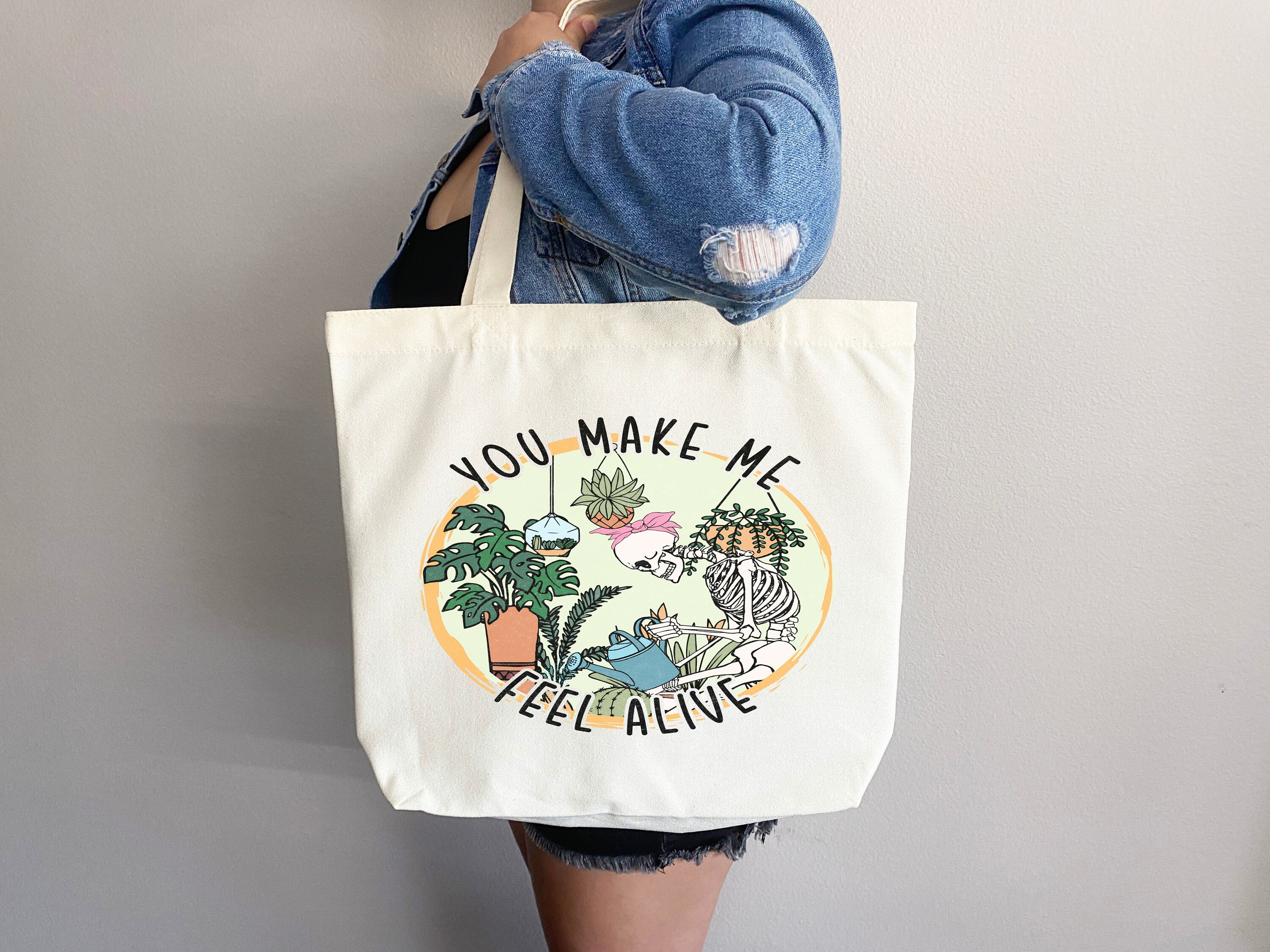 Small Flower Tote Bags — Grateful Gardeners