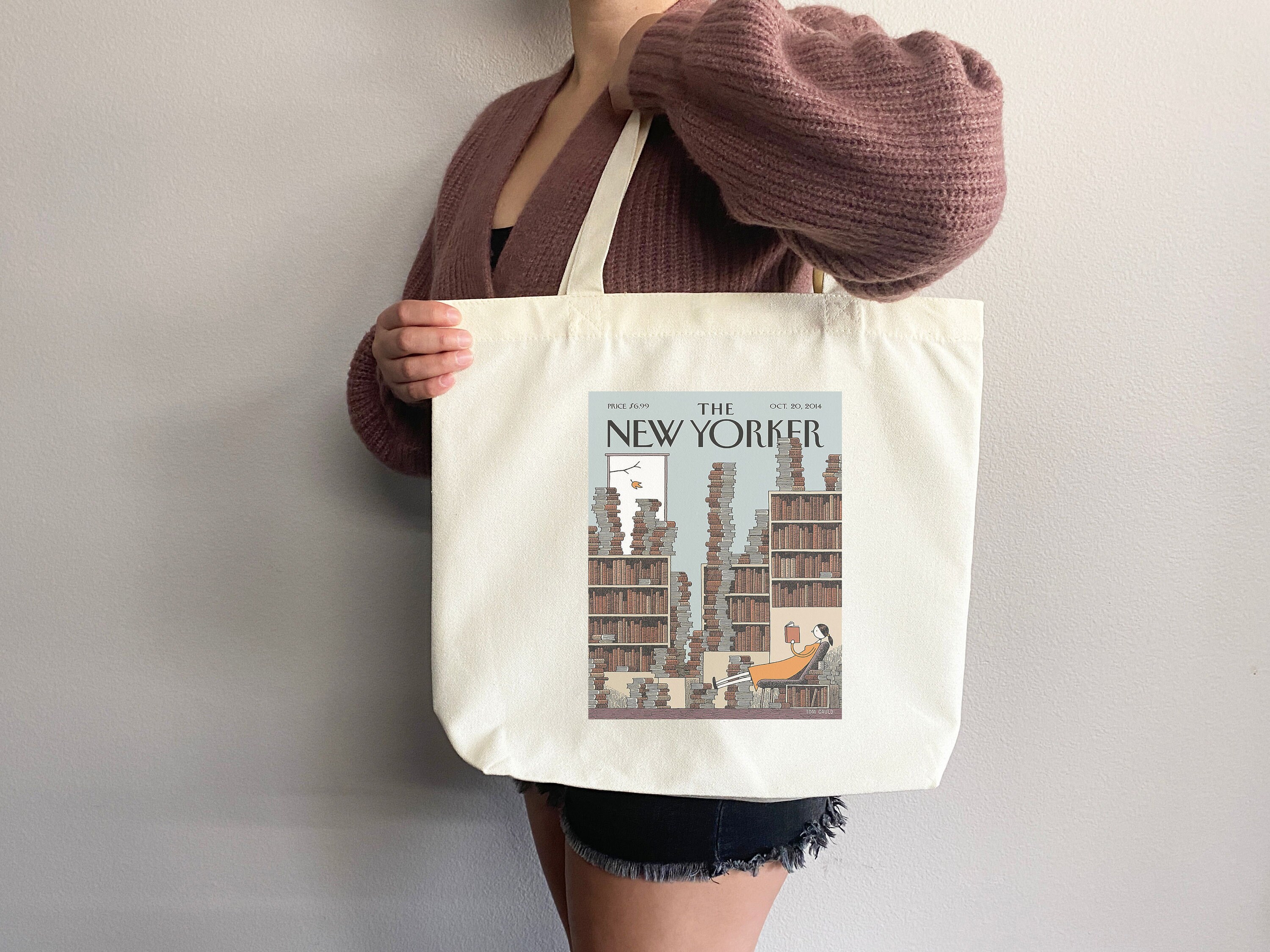 New yorker tote bag online