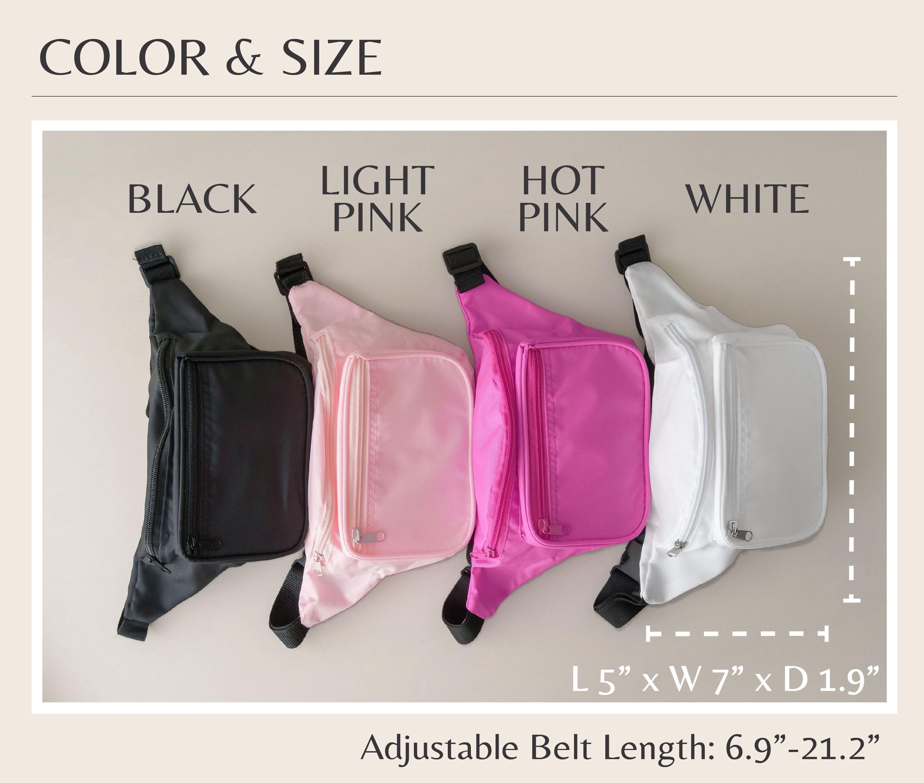 Marsupio Personalizzato Con Nome - Tela, 38x12x17 Cm, Regalo Ideale Per Damigelle E Amiche - Foto 4