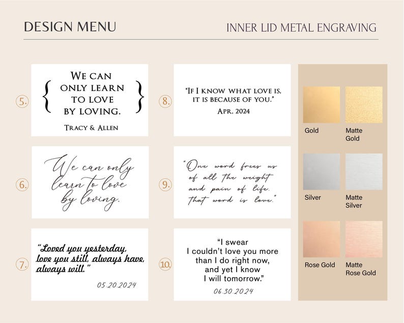 Caja de terciopelo personalizada para anillos, portador de anillos personalizado, caja para anillos de compromiso y boda, caja para anillos con monograma, caja para anillos de la Sra., votos matrimoniales grabados imagen 4