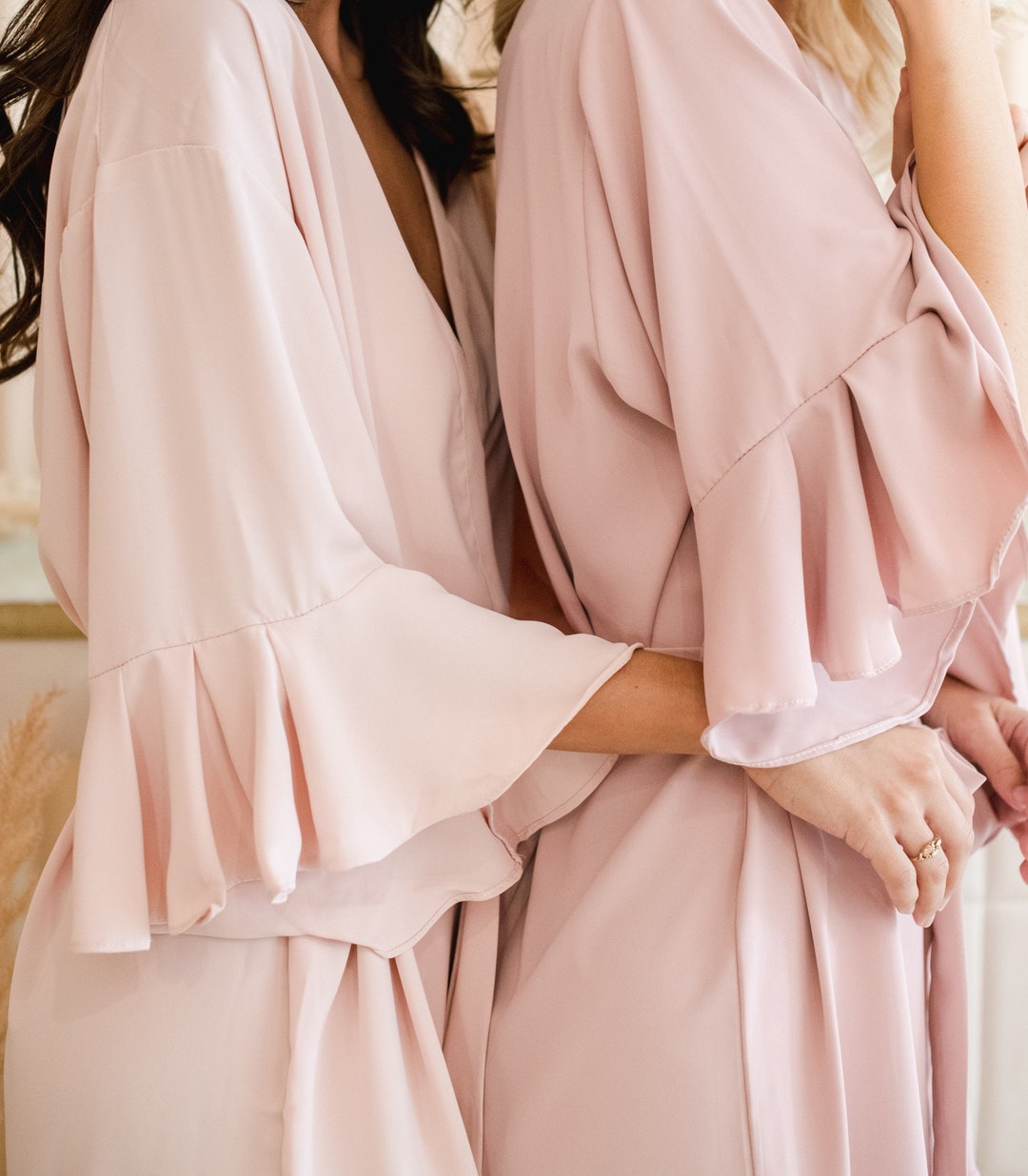 Ruffle Bridesmaids Robe Personalized Bridesmaid Gifts Bridesmaid