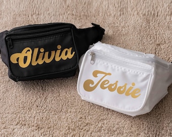 Personalized Fanny Pack, Mothers Day Gift, Waist Bags Bachelorette Party Favors, Bridesmaids Gifts, Custom Crossbody Bag, Belt Bag