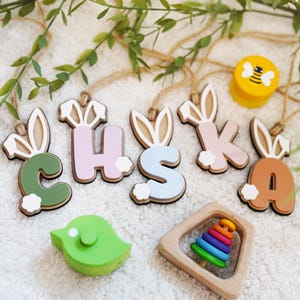 Personalized Easter Basket Tag, Easter Gift Tags, Kids Easter Basket, Custom Easter Name Tags, Personalized Easter Gift Tag, Easter Egg Tag