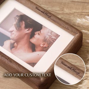 Personalisierte Rahmen, solide Bilderrahmen, benutzerdefinierte Holz Fotorahmen, Geschenkideen zum Muttertag, gravierte Rahmen für Geschenk, personalisiertes Geschenk für Mama