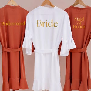 Bridesmaid Robes, Personalize Robes, Wedding Robes, Bachelorette Party Robes, Bridesmaid Gift, Bridesmaid Proposal, Birthday Robes