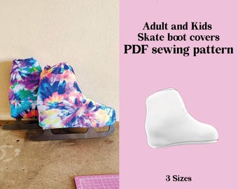 Skate Boot Covers Sewing Pattern – Artistic & Figure Skates (PDF Download)