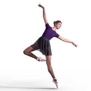 Diy Ballet Leotard and Wrap Skirt Sewing Pattern PDF Girl - Etsy