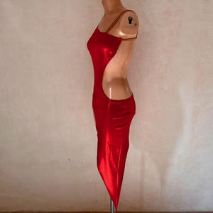Asymmetrical Latin Dance Dress Sewing Pattern – One Sleeve Ballroom Costume (PDF Download) image 10