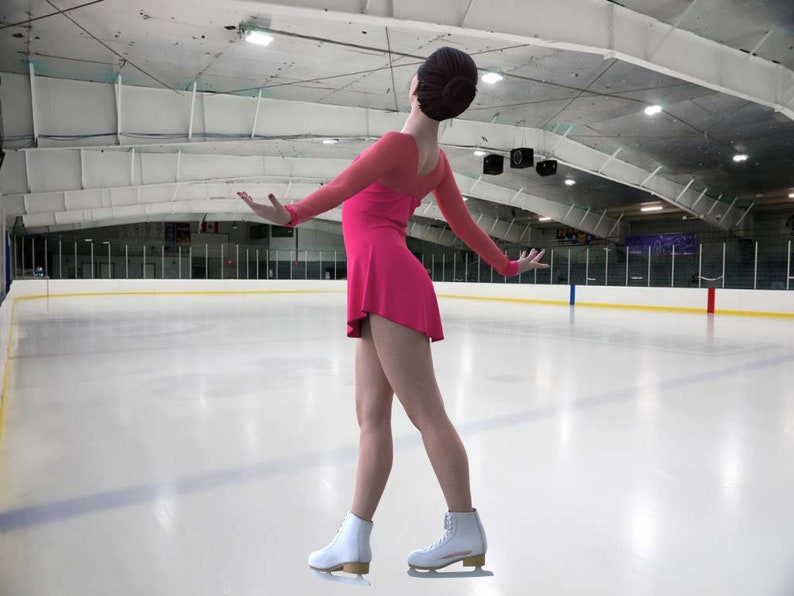 Diy Figure Skating Dress Sewing Pattern PDF Kids Skating Etsy