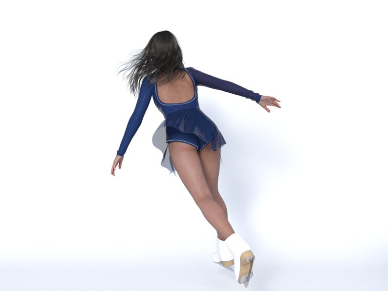 Diy Figure Skating Dress Sewing Pattern PDF Kids Skating Etsy