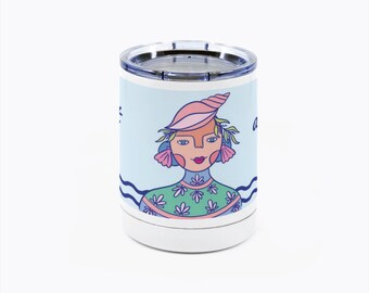Seashell Sally | Insulated Stainless Steel Mug