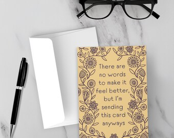 This Sucks Sympathy Card