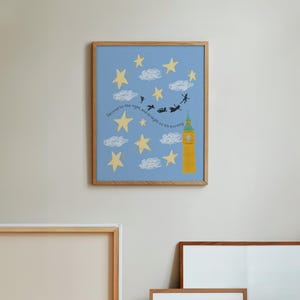 Big Ben&#39;s Starry Night | Neverland Art Print