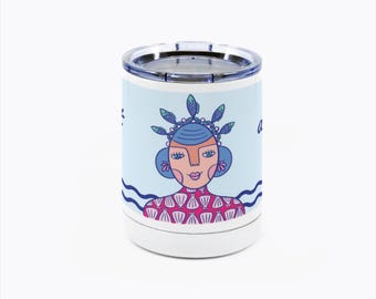 Pearl Fish Crown | Insulated Stainless Steel Mug