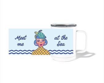 Turtle Topper | Insulated Stainless Steel Mug