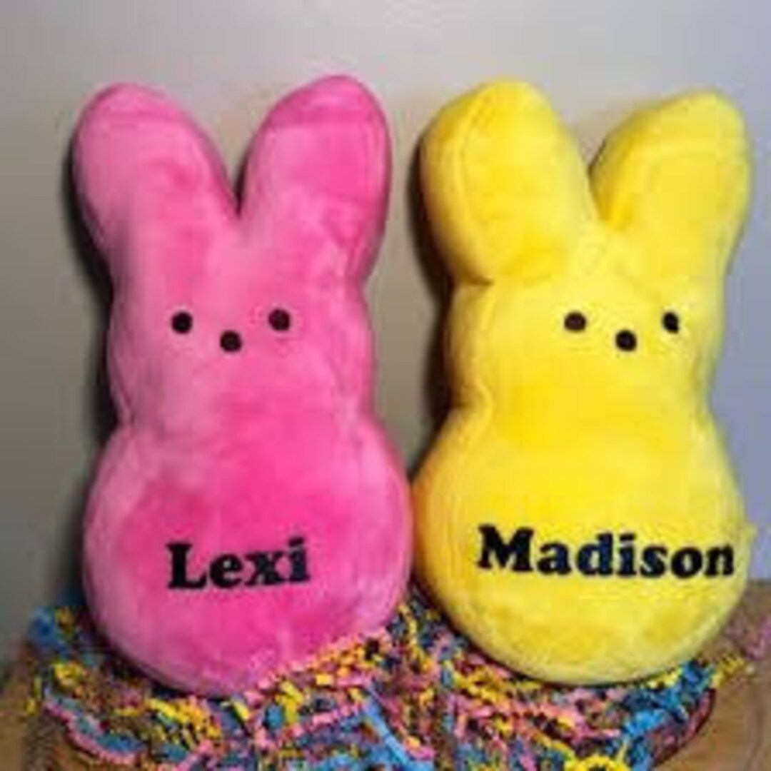 Custom Peeps Plush Any Name Personalized Peep Etsy
