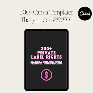 Canva Planners PLR Bundle | 300+ PLR Products, Canva Plr Templates, Plr Canva Templates, Plr Planners Printable, Master Resell Rights, Mrr