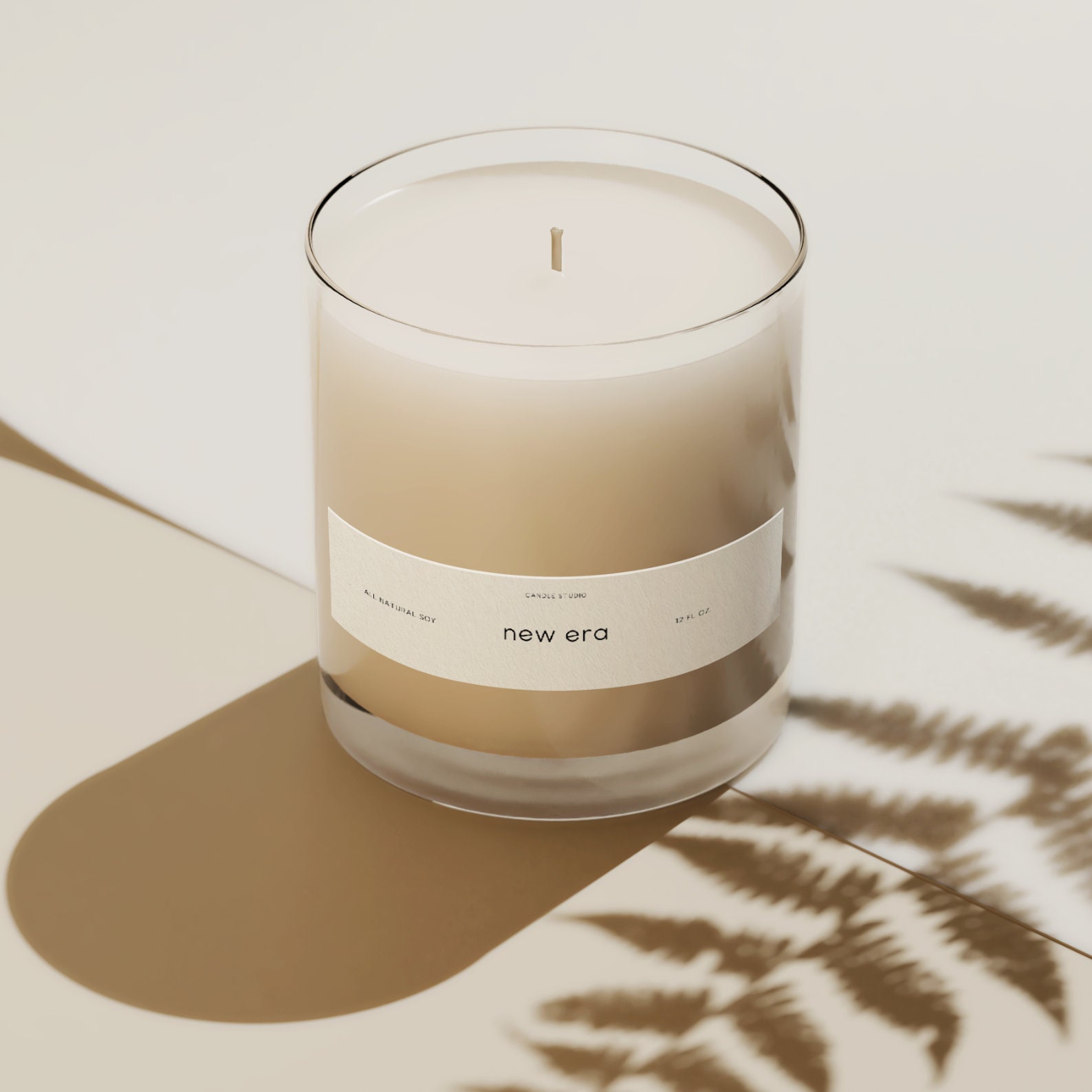 CANVA Candle Label Template Minimal Candle Label Thin Candle Etsy