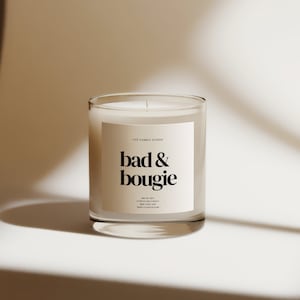 CANVA Candle Label Template, Minimal Candle Label, Candle Packaging Design, Editable Candle Label, Printable Candle Label, Luxury Candle
