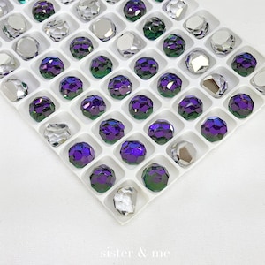 Preciosa 3/4 M.C. Balls, 8mm | Heliotrop, 12 pcs.