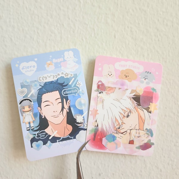 Anime Deco Card Stock | Anime Art Prints | Anime Prints for Room Decor