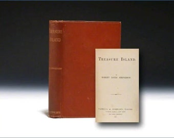 TREASURE ISLAND (Londen: Cassell, 1883) Eerste editie