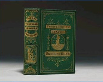 VERNE, Jules. Vingt mille lieues sous les mers 1873 édition américaine