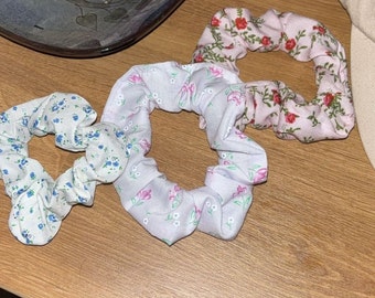 Hand made scrunchies