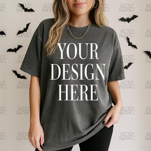 Pepper Comfort Colors Halloween Mockup Pepper Mockup Comfort Colors 1717 Mockup Pepper Shirt Fall Mockup Edgy Pepper C1717 Halloween Mockup