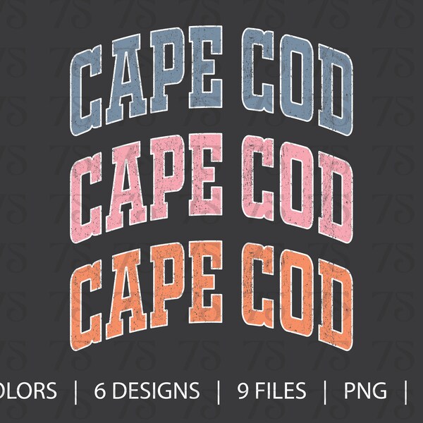 Cape Cod Writing Cape Cod Font - Etsy