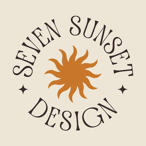 SevenSunsetDesign - Etsy