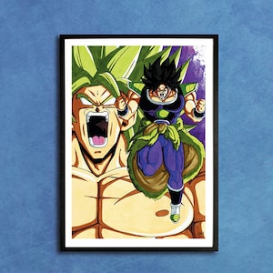 Impression, tableau et poster de - Dragon Ball Z - Majin Vegeta FanArt
