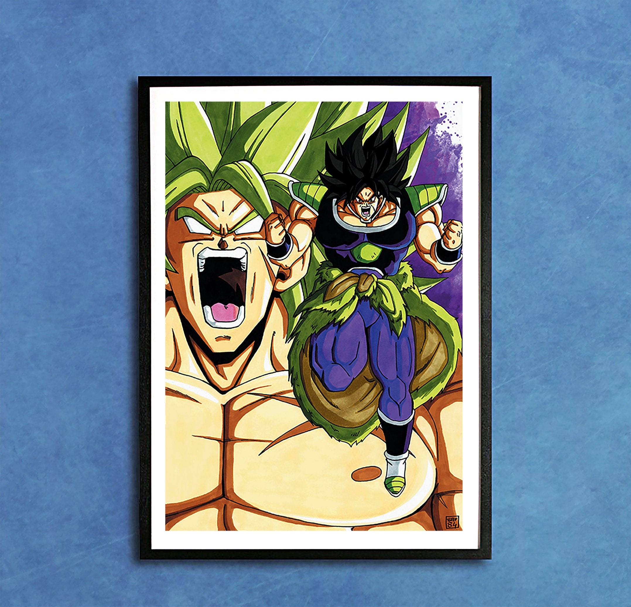 Dragon Ball Z Anime Poster, Anime Poster for Gaming Room ,Dragon Ball Self  Adhesive Anime Poster, Animation Poster, Laminated Anime Poster[24X36] 3D  Poster - Animation & Cartoons posters in India - Buy