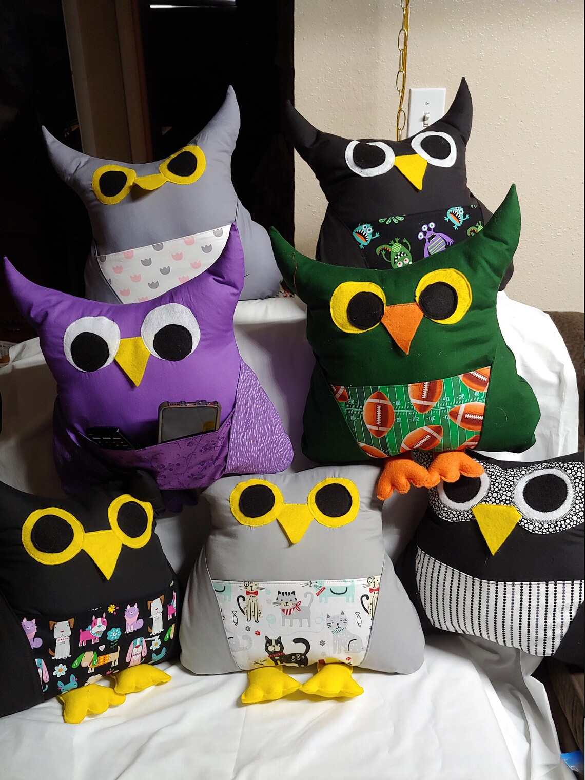 Owl Remote Control Holder Etsy