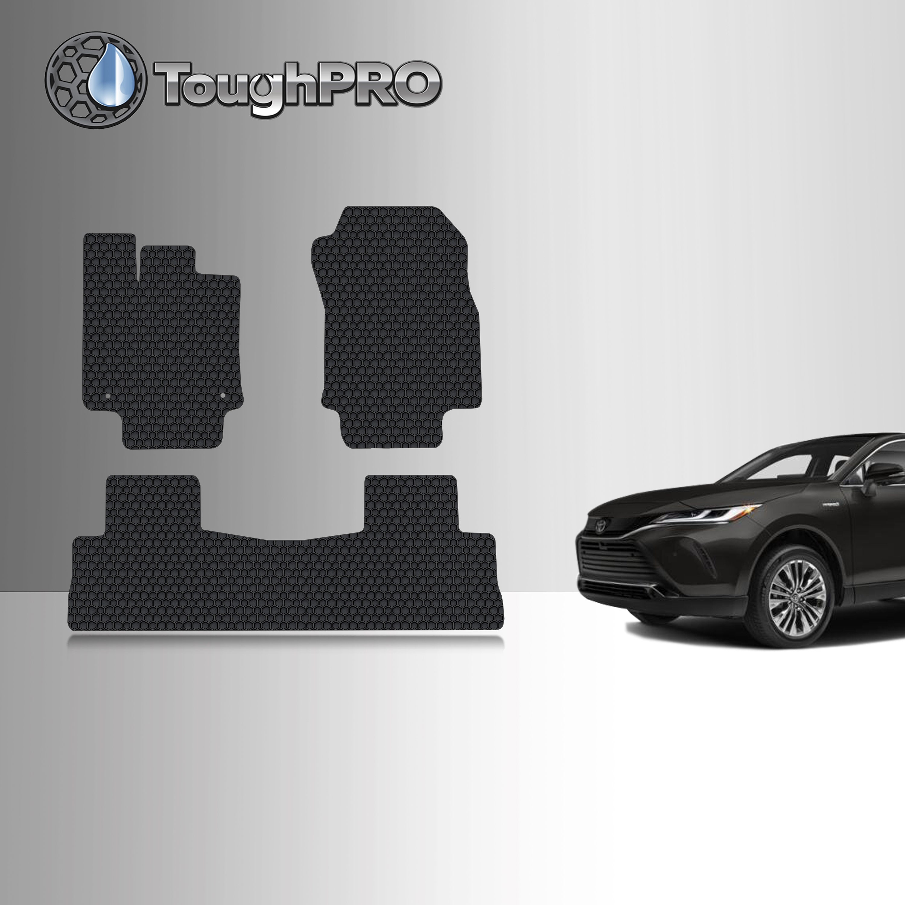 ToughPRO Floor Mats Black For Toyota Venza All Weather Custom Etsy