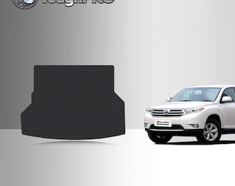 ToughPRO Cargo Mat Black For Toyota Highlander All Weather Custom Fit 2008-2013