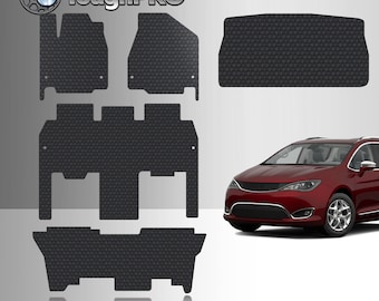ToughPRO Full Set + Cargo Black For Chrysler Pacifica Hybrid Premium S Appearance 2024