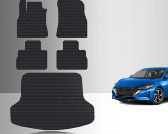 ToughPRO Full Set Floor Mats BLACK For Nissan Sentra All Weather Custom Fit 2022-2025