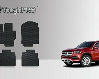 ToughPRO Floor Mats Black For Mercedes-Benz GLS580 Bench All Weather 2020-2021