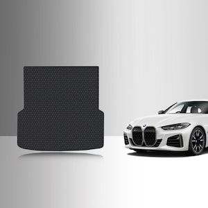 ToughPRO Cargo Mat Black For BMW i4 All Weather Custom Fit 2022-2025