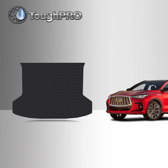 Alfombrilla De Maletero ToughPRO Para Audi Q8 - A Medida, Negra Y De Goma Resistente