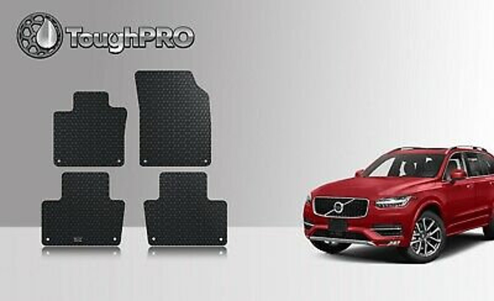 ToughPRO Floor Mats Black For Volvo XC90 All Weather Custom Etsy