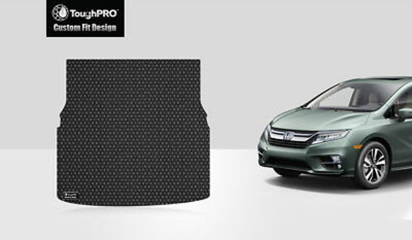 ToughPRO Cargo Mat 3rd Row Down Black For Honda Odyssey All Etsy
