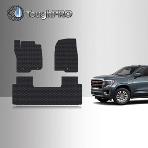 ToughPRO Floor Mats Black For GMC Yukon Denali All Weather 2021-2025